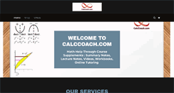 Desktop Screenshot of calccoach.com