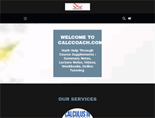 Tablet Screenshot of calccoach.com